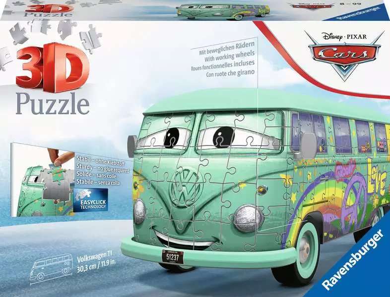 3D puzzle Volkswagen T1 Car Fillmore