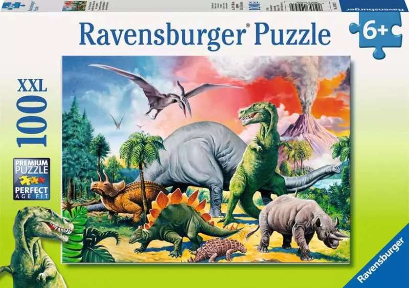 Puzzle 100 World of Dinosaurs