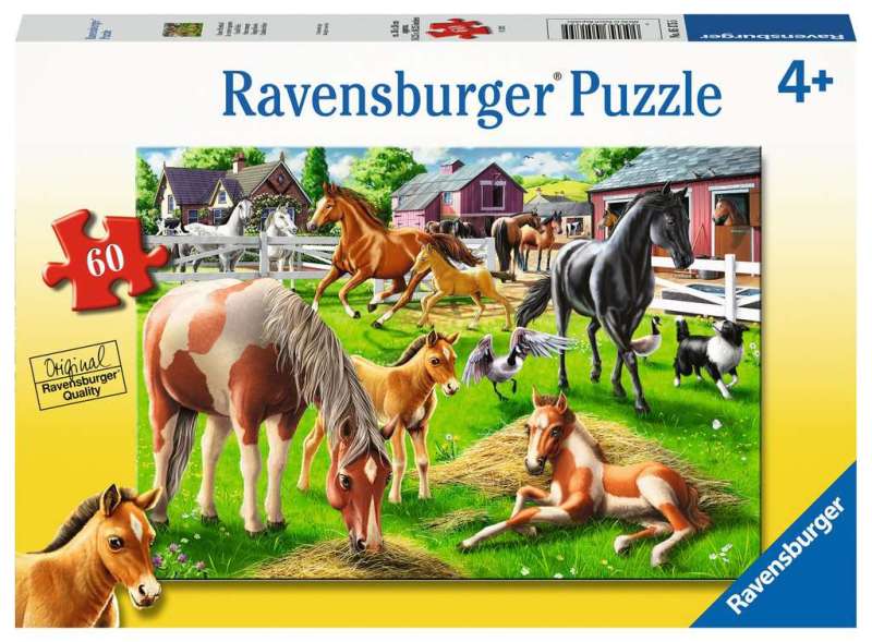 Puzzle 60 Happy Horses