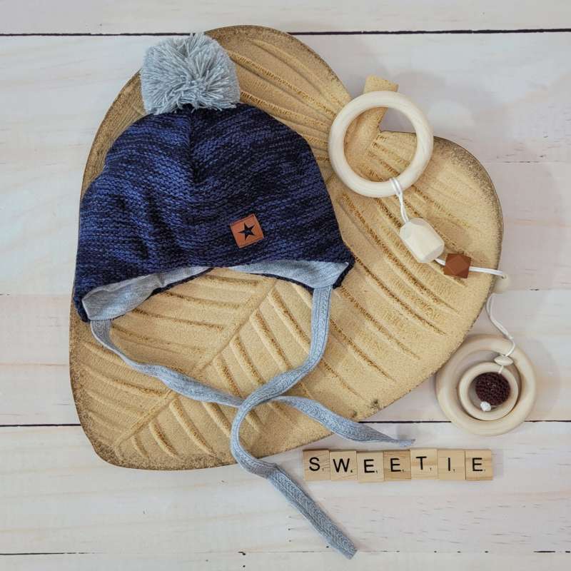 Cap dark blue color size 62