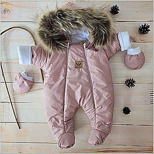 Children's overall, pink color size 56