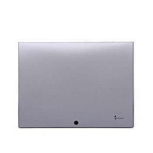 A4 folder with button 8mm silver