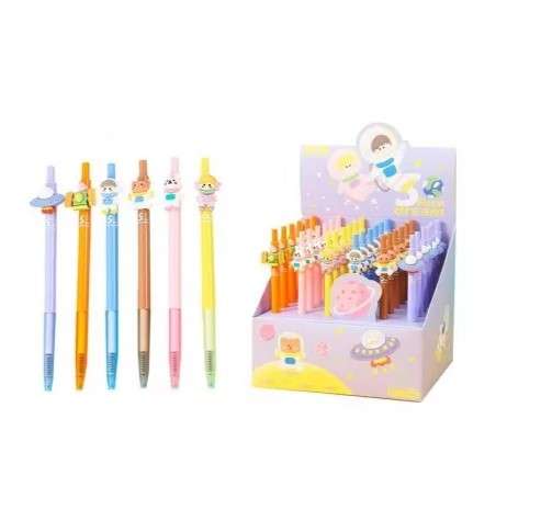 Ballpoint pen automatic SPACE DREAM, BLUE