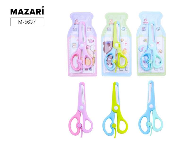 Children's Scissors ANIMALS, 125 mm