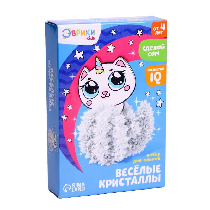 Experiment Kit - Funny Crystals, Cat-Unicorn