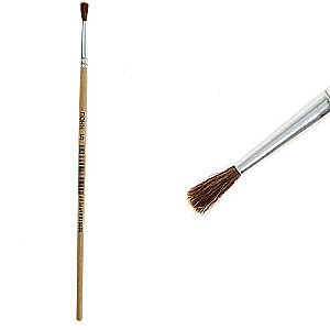 Round Pony Brush No. 5 Wooden Handle