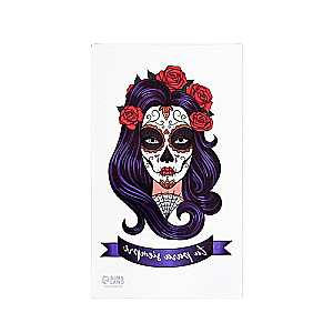 Color Tattoo on Body - Girl - tu para siempre 10, 5x6 cm