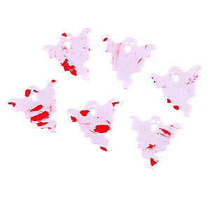 Halloween Accessory - Ghosts, Set of 6 Pieces