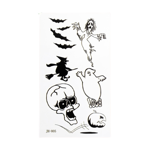 Black Body Tattoo - Halloween. Nightmares 10, 5x6 cm
