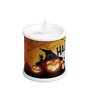 LED Figure - Halloween Candle 10x7.5 cm, 2 LED