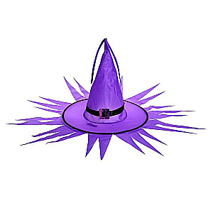 Carnival Hat - Halloween with Diodes, Purple