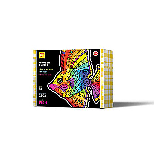 Wooden Puzzle - Fish 35 pcs.
