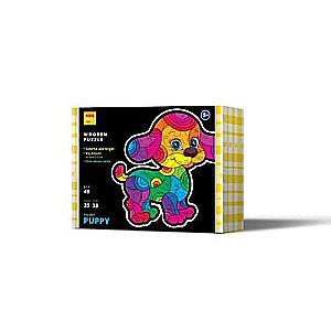 Wooden Puzzle - Puppy 49 pcs