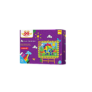 Creative Set - 3D Picture from Clay Dinosaur