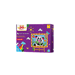 Creativity Set - 3D Clay Picture Panda