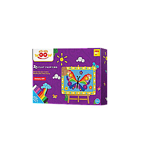 Creative Kit - 3D Butterfly Picture from Clay