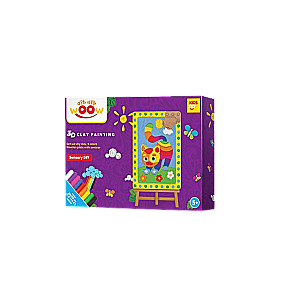 Creativity Set - 3D Clay Picture Cat