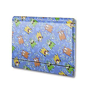 A4 Folder with Rubber Monsters
