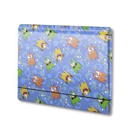 A4 Folder with Rubber Monsters