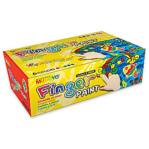 Finger paints 6 pcs x 100 ml MUNGYO