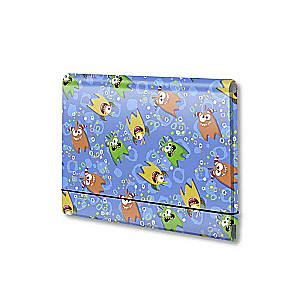 A5 Folder with Rubber Band Monster