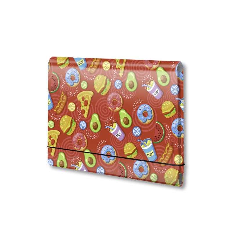 A5 Folder with Elastic Food