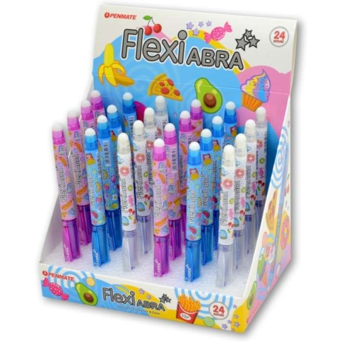 Ballpoint pen 0.7 mm with eraser PENMATE Flexi Abra