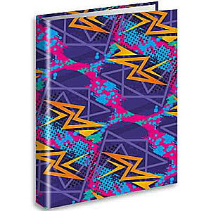 A5 folder with 2 rings Zigzags