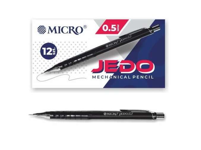 Pencil automatic 0.5 mm black Micro JEDO
