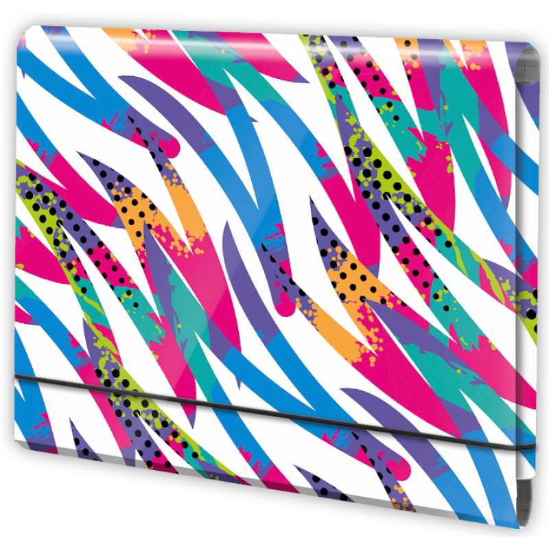 A5 Folder with Rubber Band Feathers