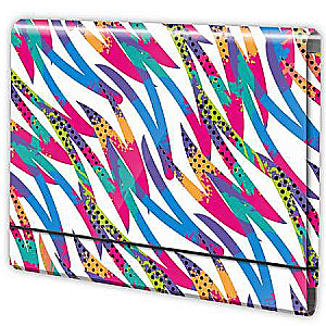 A5 Folder with Rubber Band Feathers