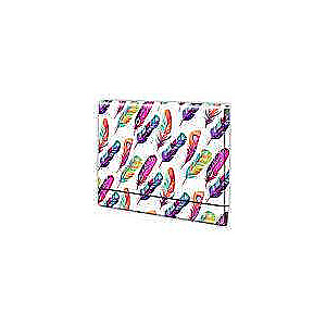 A4 Folder with Elastic Feather