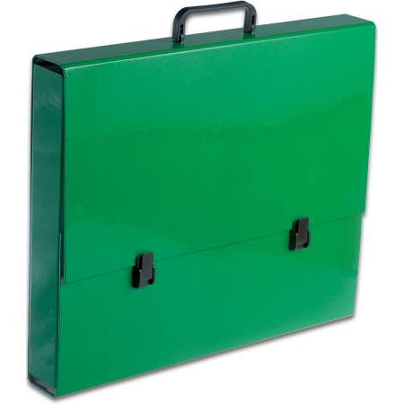 A3 PENMATE Laminated Cardboard Portfolio Folder Green