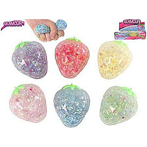 Stress-relief Toy 6 cm Strawberry, mix
