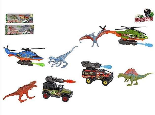 Transport with Dinosaurs, Mix
