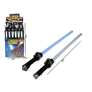 Laser sword 65 cm, with light and sound