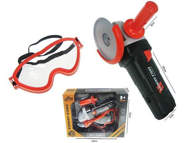 Tool Set - Angle Grinder with Sound