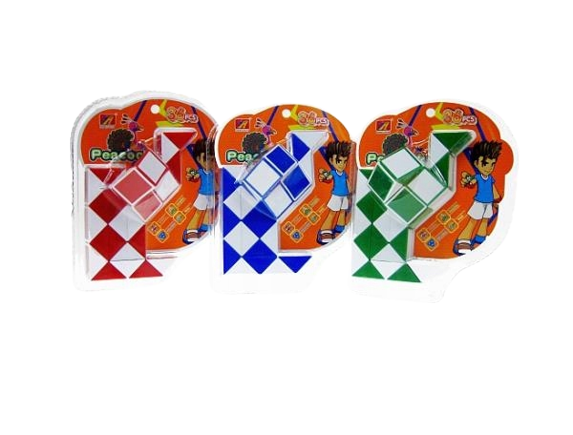 Educational toy - Magic Snake, 36 pcs, mix