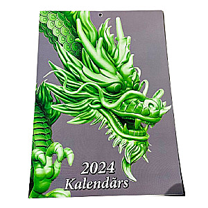 Sienas kalendārs 2024 (A4) Pūķis