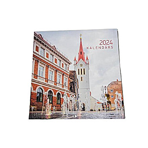Wall Calendar 2024 (A5) Latvia