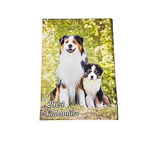 Sienas kalendārs 2024 A4 Suņi