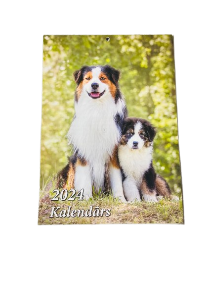 Sienas kalendārs 2024 A4 Suņi