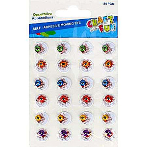 Decor-sticker 24 pcs. Eyes