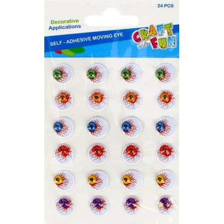 Decor-sticker 24 pcs. Eyes