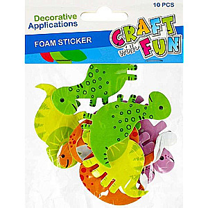 Decor sticker 10 pcs. Dinosaurs