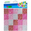 Decor Stickers 10x10 Silver-Red