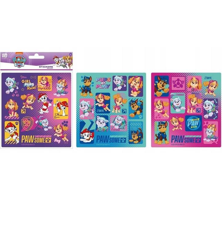 Stickers - Paw Patrol Girl 36 pcs