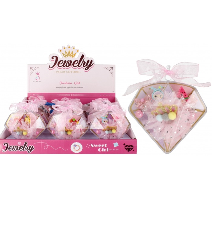 Jewelry Set for Girls - Diamond, Mix