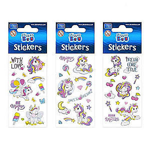 Stickers 6.6x18cm Unicorn