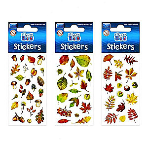 Stickers 6.6x18cm Autumn, mix